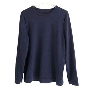 lululemon athletica Navy Crewneck Sweater